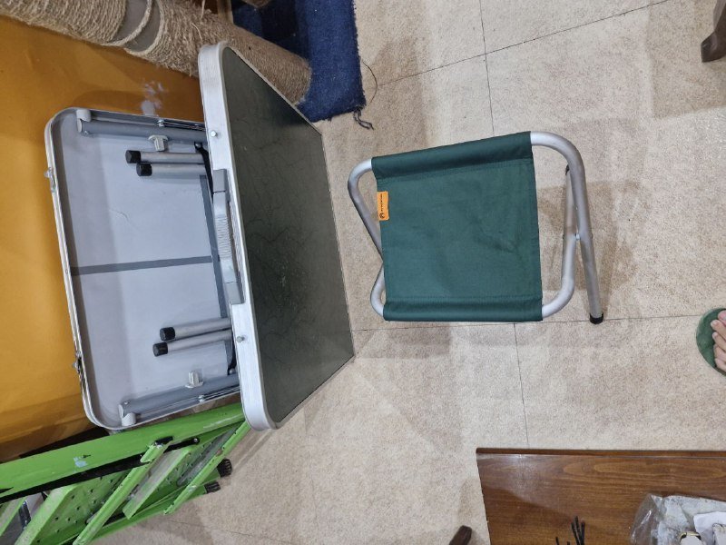 Стулья для кемпинга, складной стол с табуретками 5