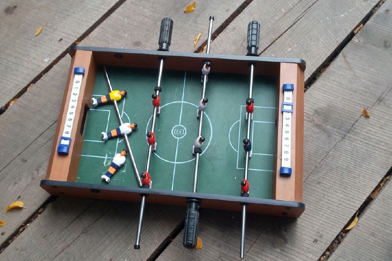 Настольный аэрохоккей, Настольный футбол