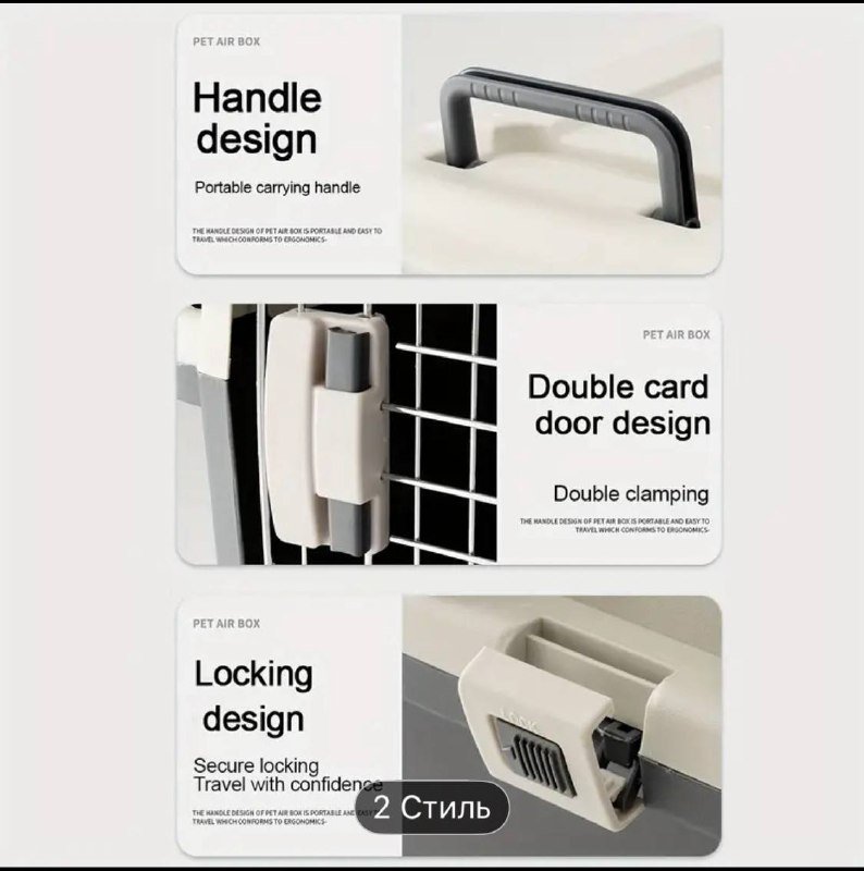 Клетка переноска бокс для собак 3