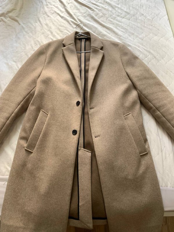Пальто мужское ZARA 43 размер 3