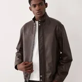 Брюки Helly Hansen и Zara Athleticz, кожаная куртка Asos 1