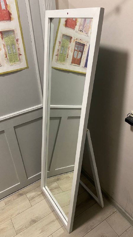 Зеркало напольное с ножкой 1,5 х 0,5 м