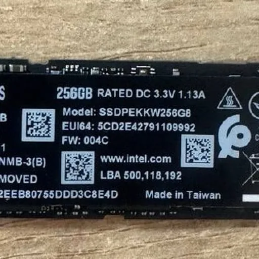 Intel SSD 760p 256 ГБ