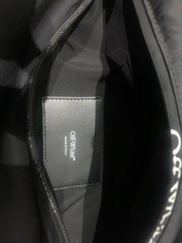 черная нейлоновая поясная сумка Off-White™ 4