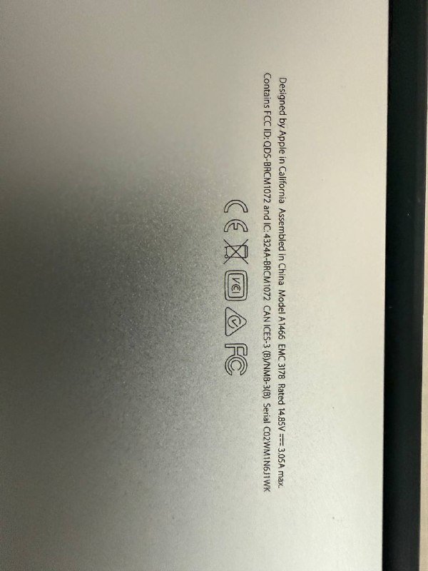 Mac book air 2017 года 6