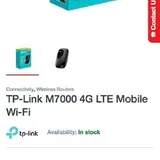 Мобильный роутер TP-Link M7000 2