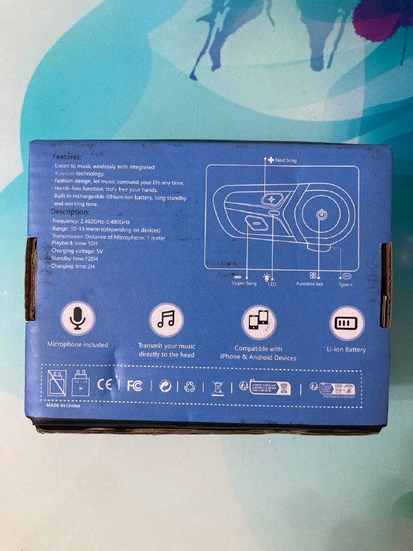 Гарнитура для шлема мотогарнитура интерком 2