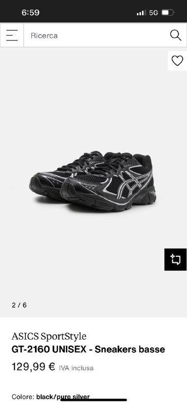 Кроссовки ASICS GT 2160 оригинал размер 44.5 2