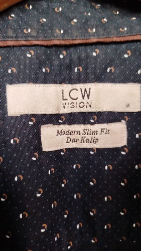 Мужская рубашка LCW Vision Modern Slim Fit 8