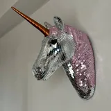 Диско единорог на стену 3