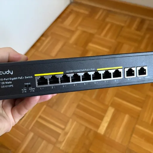 Гигабитный PoE-Switch Cudy GS1010PE 10 портов
