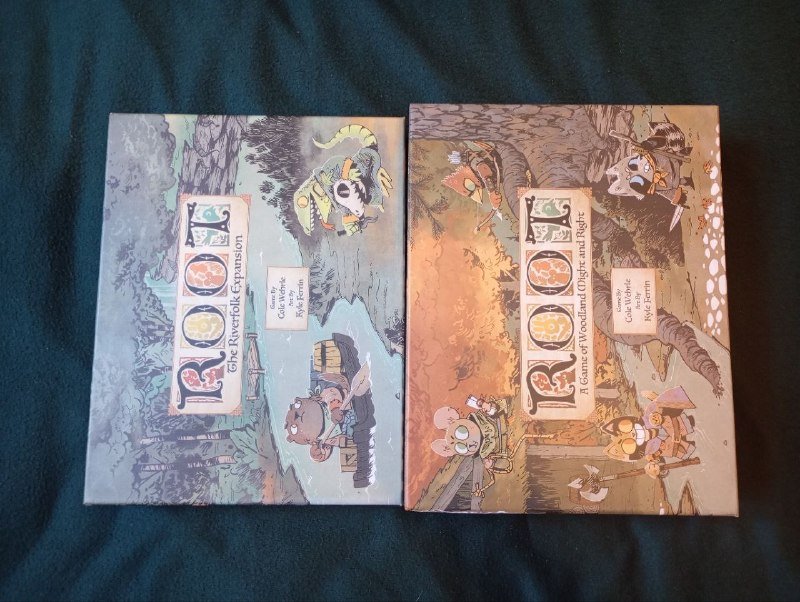 Настольная игра ROOT, дополнение Riverfork Expansion