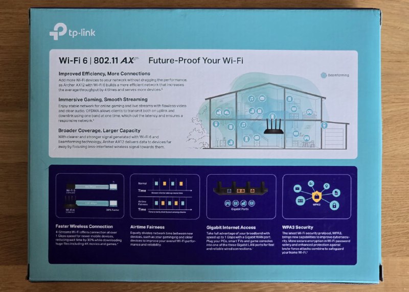Wi-Fi 6 роутер TP-Link Archer AX12 AX1500 2