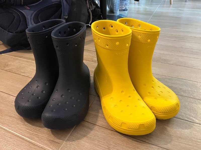 Резиновые сапоги Crocs на 40-43 размер