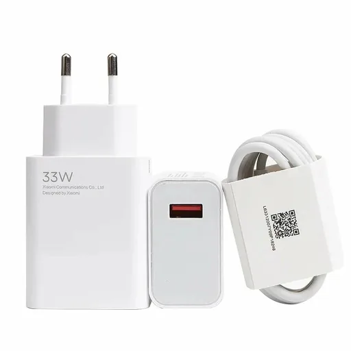 Зарядное устройство Xiaomi 33W, кабели USB Type-C