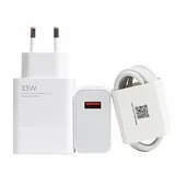 Зарядное устройство Xiaomi 33W, кабели USB Type-C 1