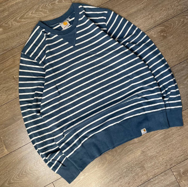 Carhartt striped sweater size S-M 3