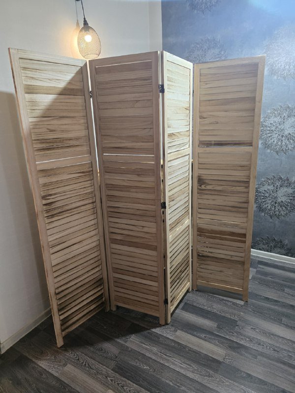 Деревянная ширма 1,8x2 м