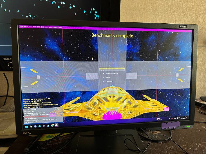 Игровой рабочий ПК с монитором AMD Ryzen 5 3600x Nvidia GTX 1050ti 2