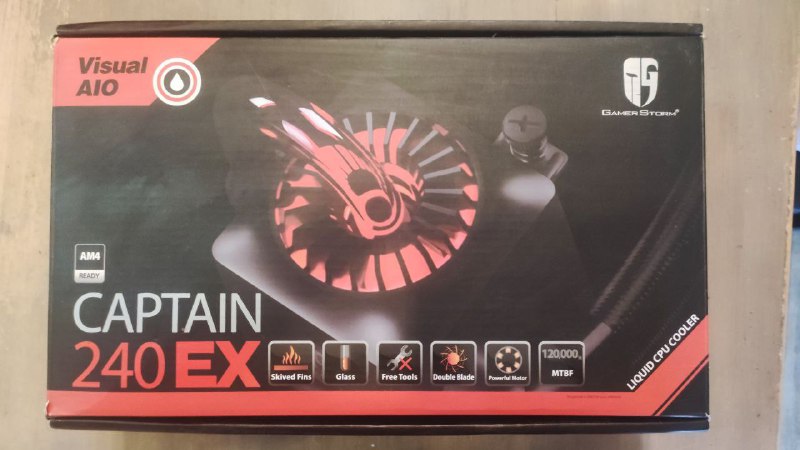 СЖО DeepCool Captain 240 ex Intel AMD крепления