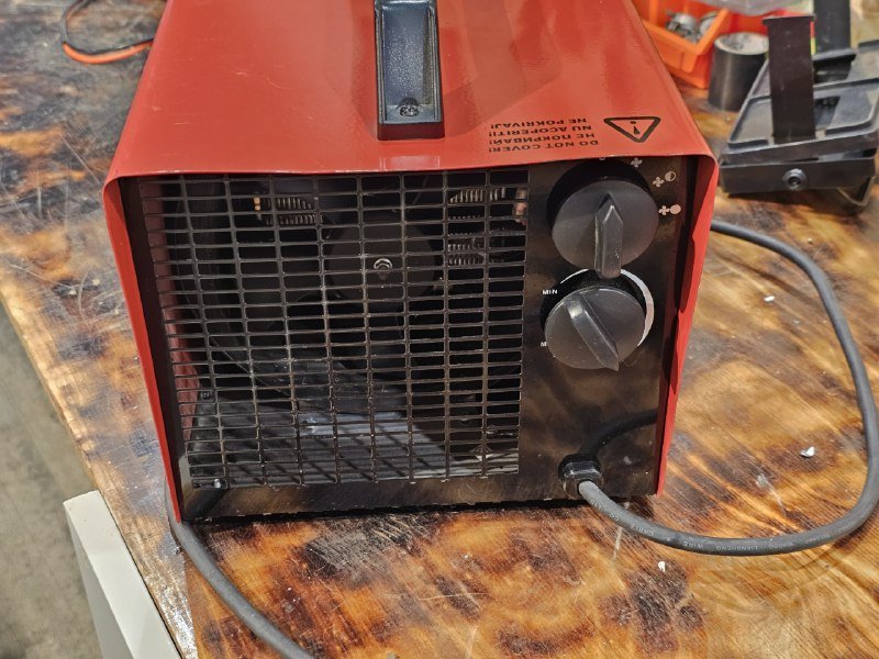 Тепловая пушка, обогреватель Raider 3кВт 3