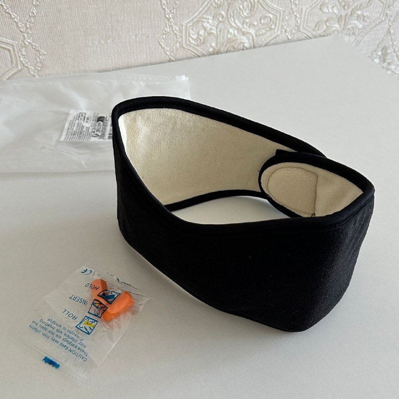 Маска для сна и беруши комплект 2