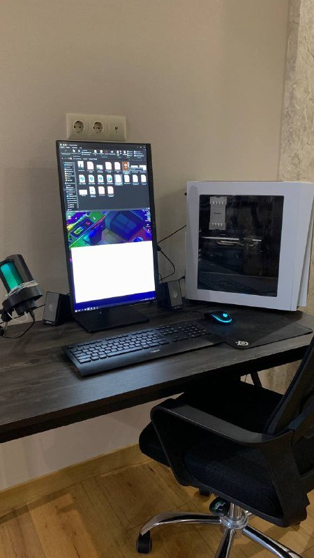 Система компьютер AMD Ryzen 5 2600 32GB 500GB SSD RX 580, монитор MSI 24' IPS 2