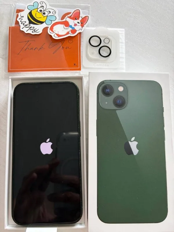 Iphone 13 зеленый, защита для камеры
