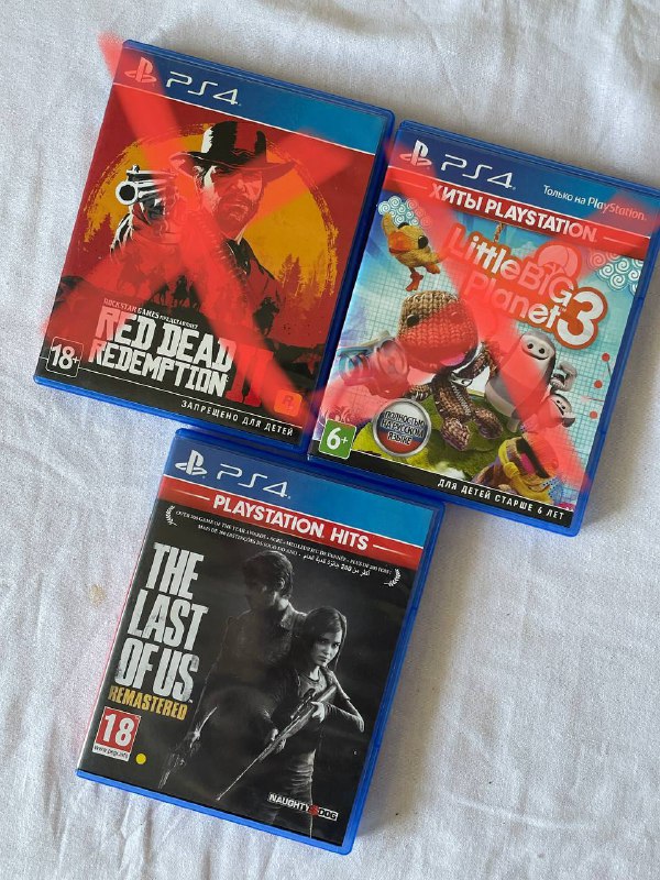 The Last of Us Remastered диск PS4 PS5