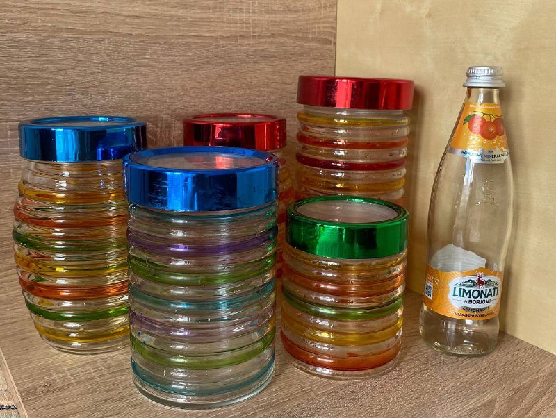 Набор емкостей для сыпучих продуктов 2