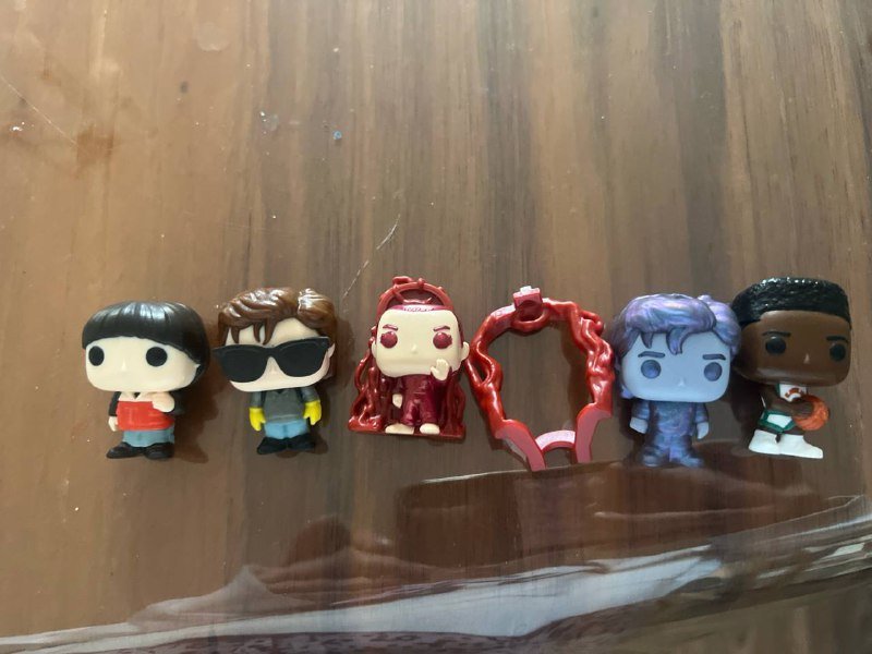 Фигурки из киндеров Очень Странные Дела Уиил Стив Оди Лукас