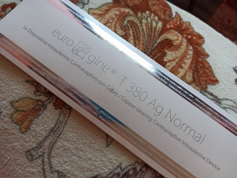 Внутриматочная спираль NOVAPLUS T380 Ag Normal 2