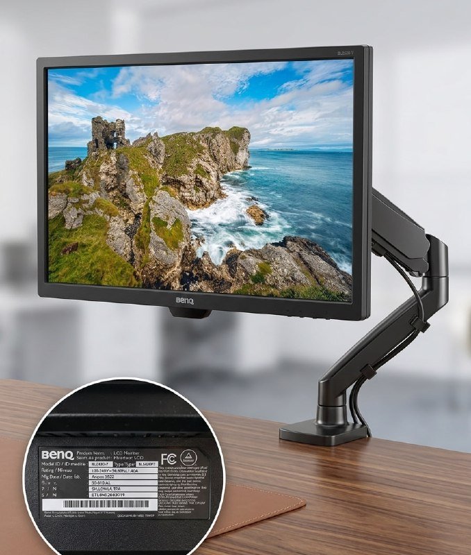 Монитор BenQ BL2420PT с кронштейном