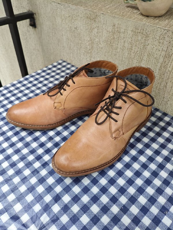 Мужские кожаные сапоги Skechers Bregman 66405/COG 2