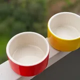 Лежанка для собак или кошек с мисками 6
