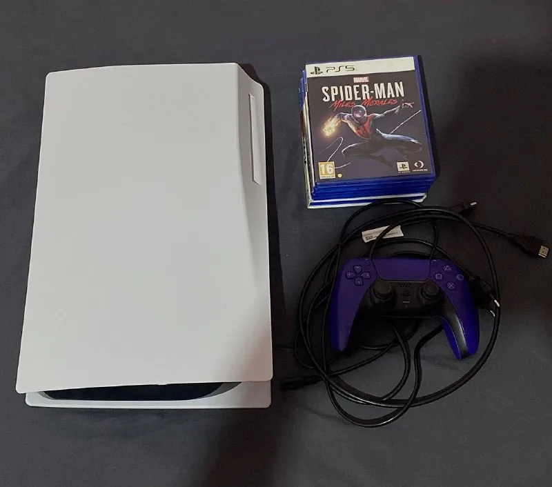 PlayStation 5 с дисководом и играми