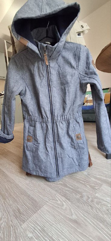 Парка для девочки 140-150 см софтшелл