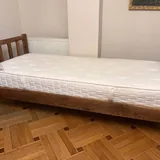 Две кровати из натурального дерева с матрасами 4