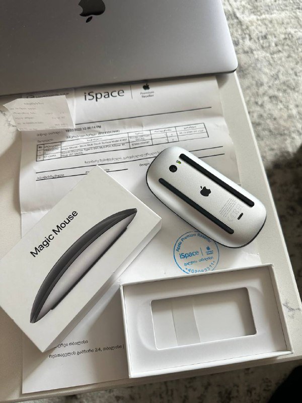 Мышь Magic Mouse Apple черный антрацит 2