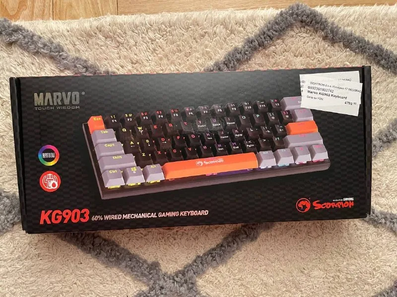 Игровая клавиатура Marvo KG903 1