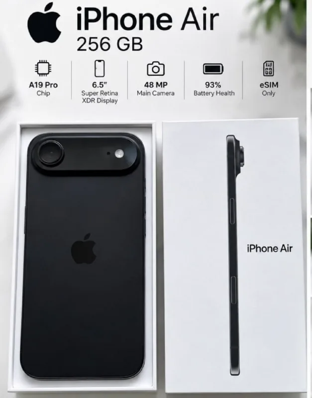 iPhone Air 256GB — Black