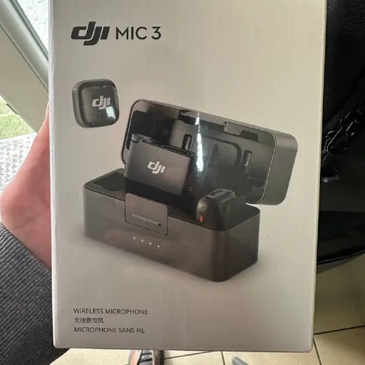 DJI Mic 3 უსადენო მიკროფონი