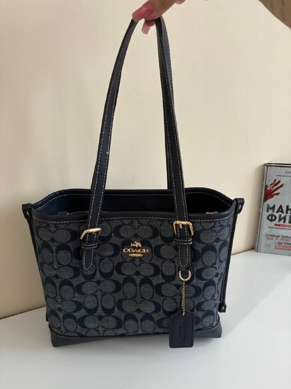 Оригинальная сумка шоппер Coach 7