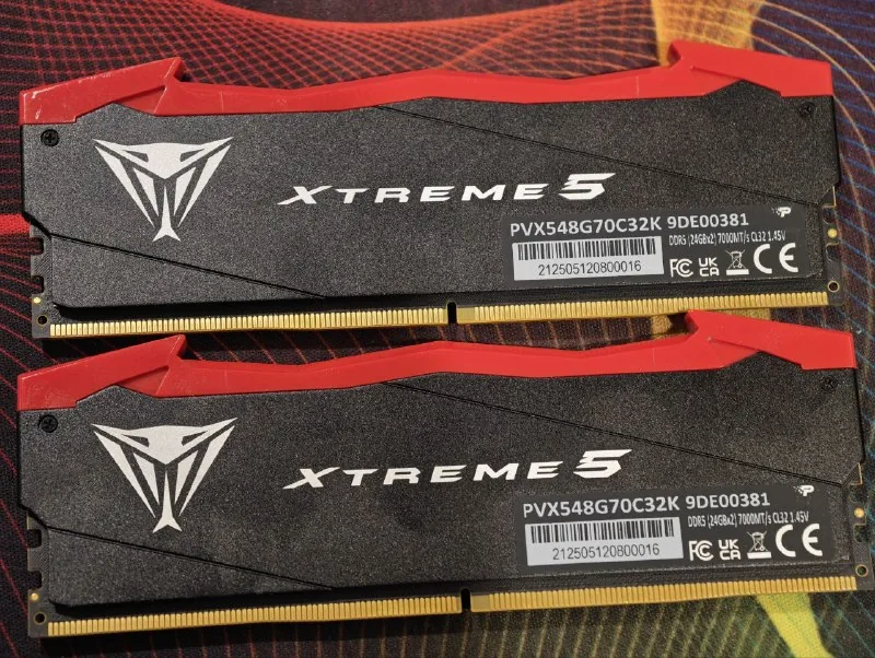 RAM DDR5 48GB (2x24GB) 7000 CL32