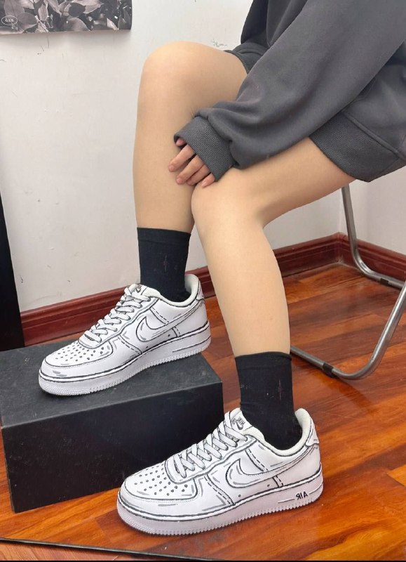 Nike Air Force Custom мужские кроссовки 5