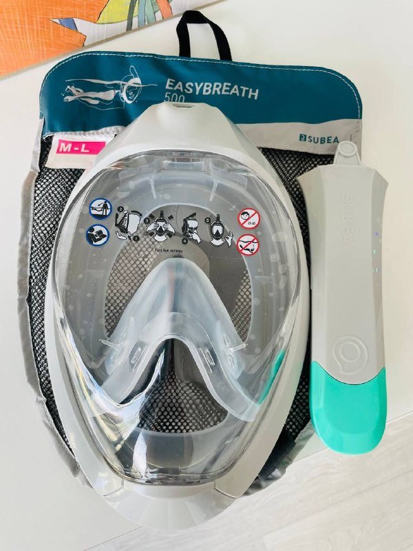 Маска для подводного плавания Decathlon Easybreath 500 3