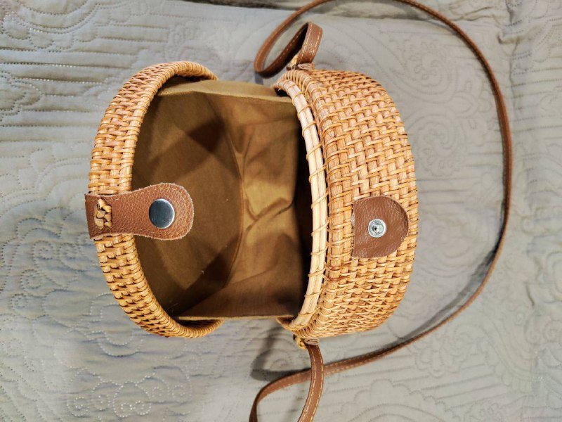 Стильная плетёная сумка из Таиланда 2