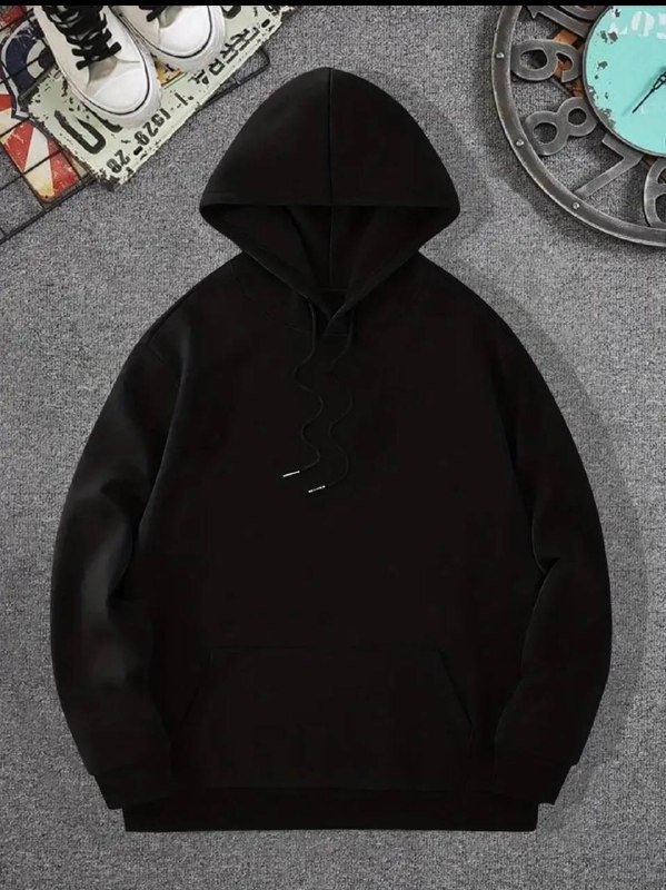 Мужская черная толстовка 2