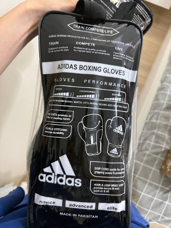 Перчатки для бокса adidas 10 OZ и ленты 2