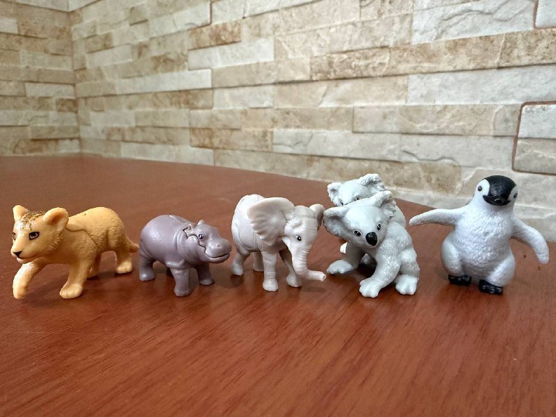 Фигурки животных из киндера